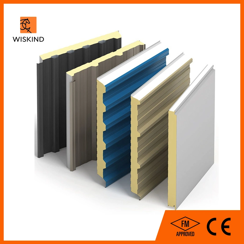 Cheap Price Thermal Insulation Building Material Waterproof PU/PIR/PUR/Puf/Polyurethane Sandwich Panel for Cold Room/Cold Storage/Clean Room/Warehouse/Workshop