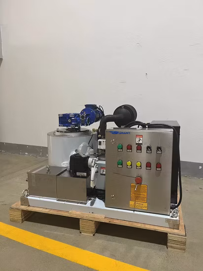 Flake Ice Evaporator Drum Lier Refrigeration & Equipment 30t/Day