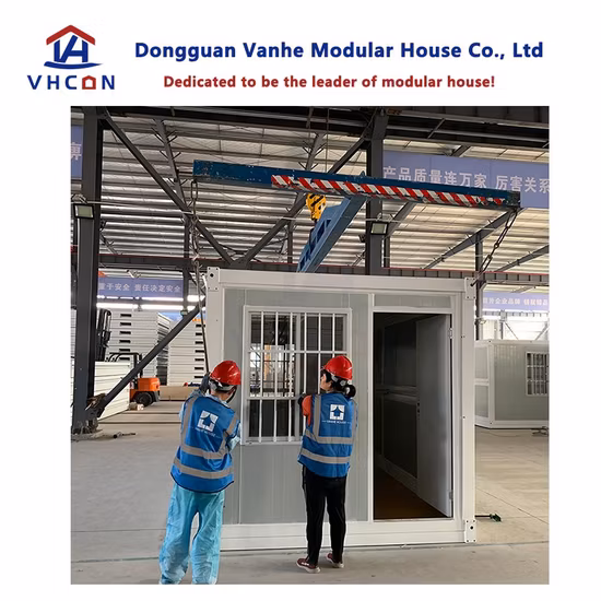 China Cheap Prefab 20FT 40FT Foldable Modular Luxury Living Flat Pack Prefabricated Folding Container House for Sale