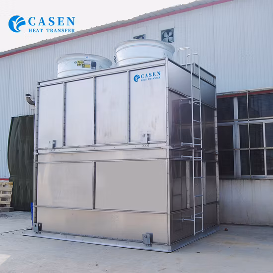 Cheep and Easy to Use Refrigeration Equipment with Closed Cooling Tower